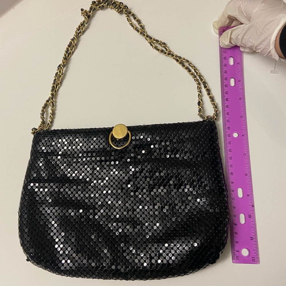 Cute black clutch bag